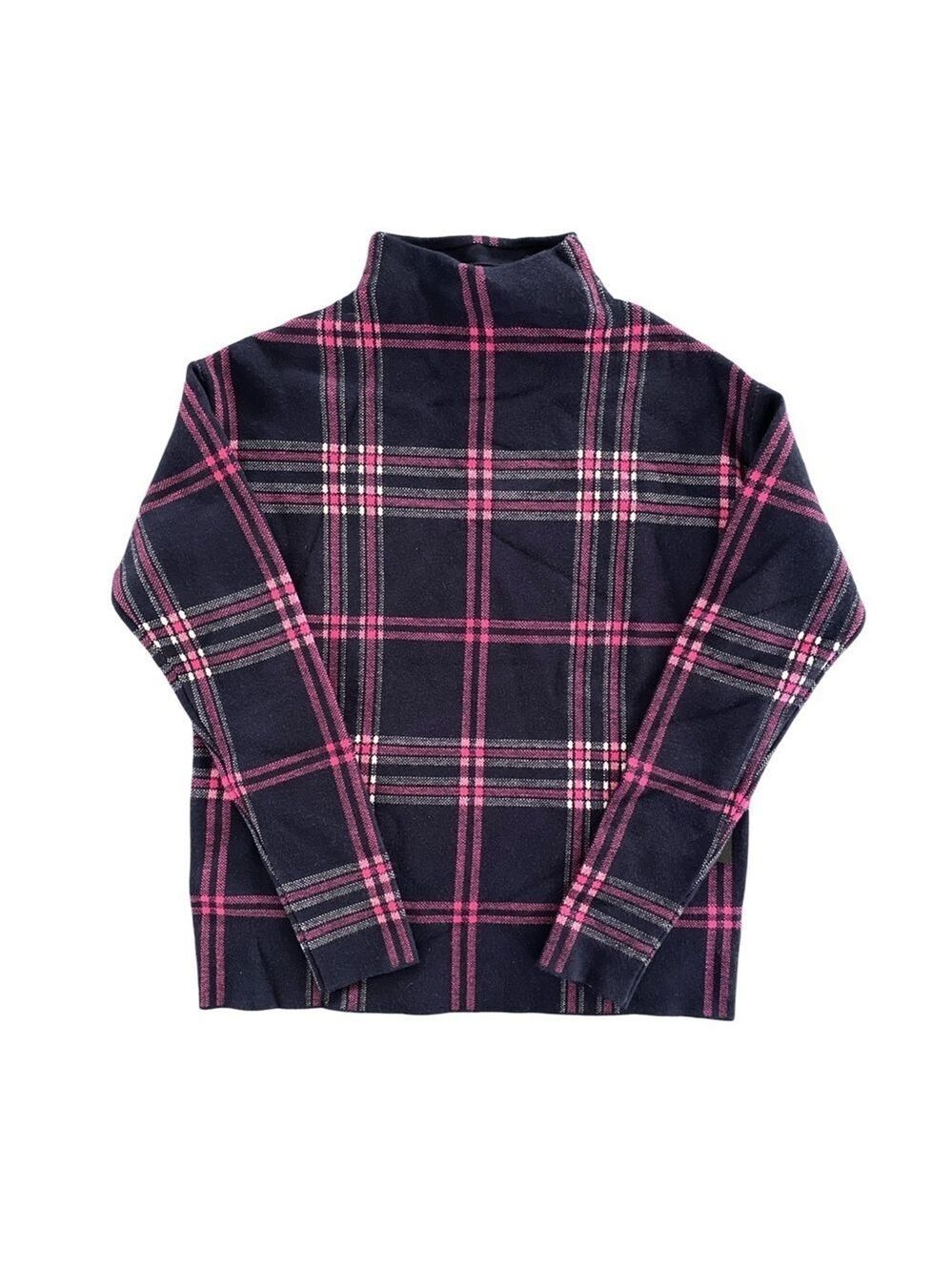 Tahari Long Sleeve Mock Neck Sweater Top NWT Size XS